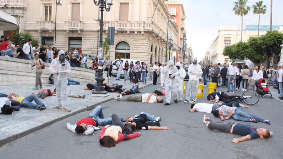 flash mob reggio calabria