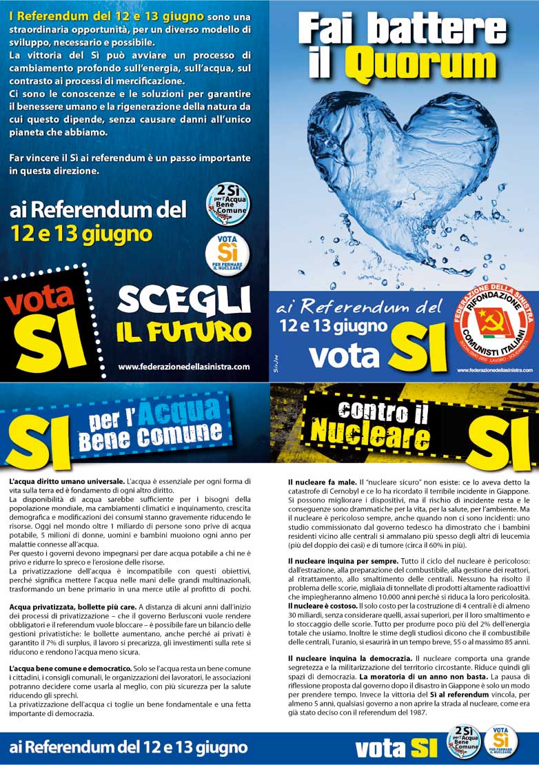 locandina fai battere il quorum