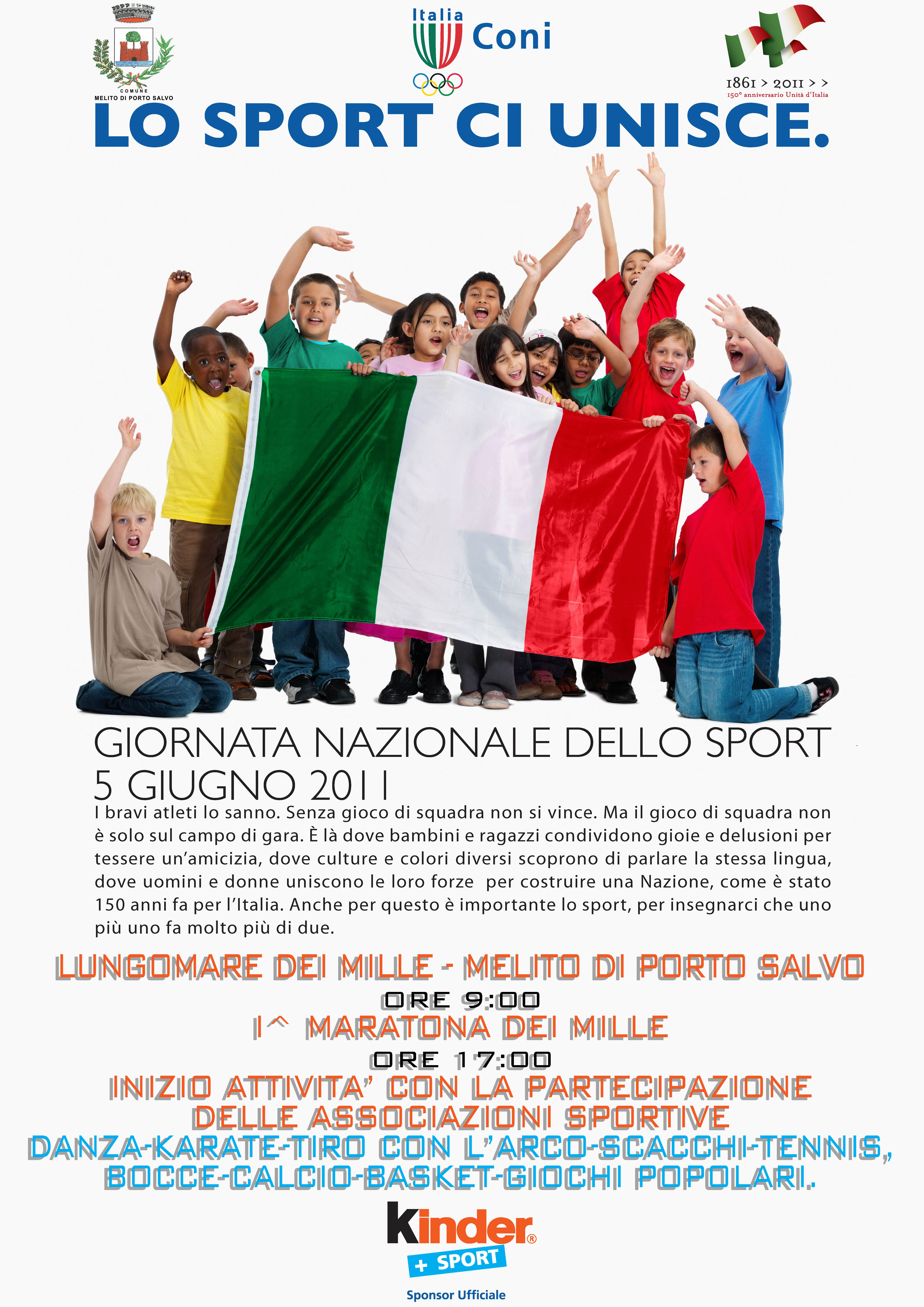 locandina giornata dello sport