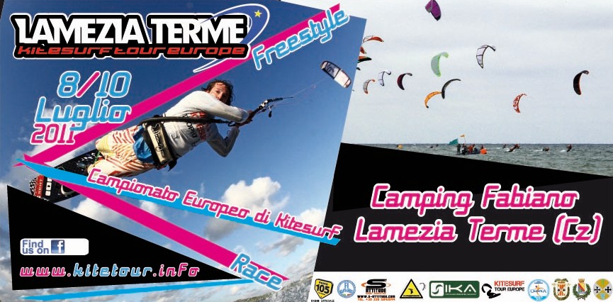 locandina kitesurf