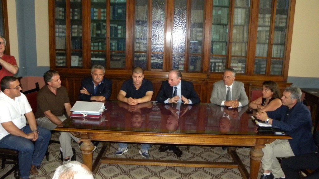 Incontro Raffa per fiume Budello