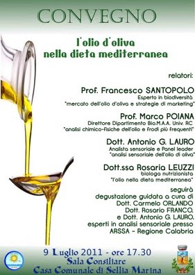 convegno olio d'oliva