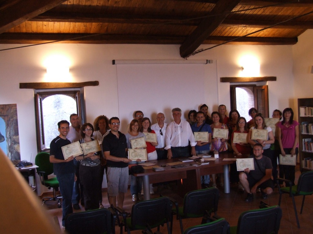 foto di gruppo partecipanti al Corso