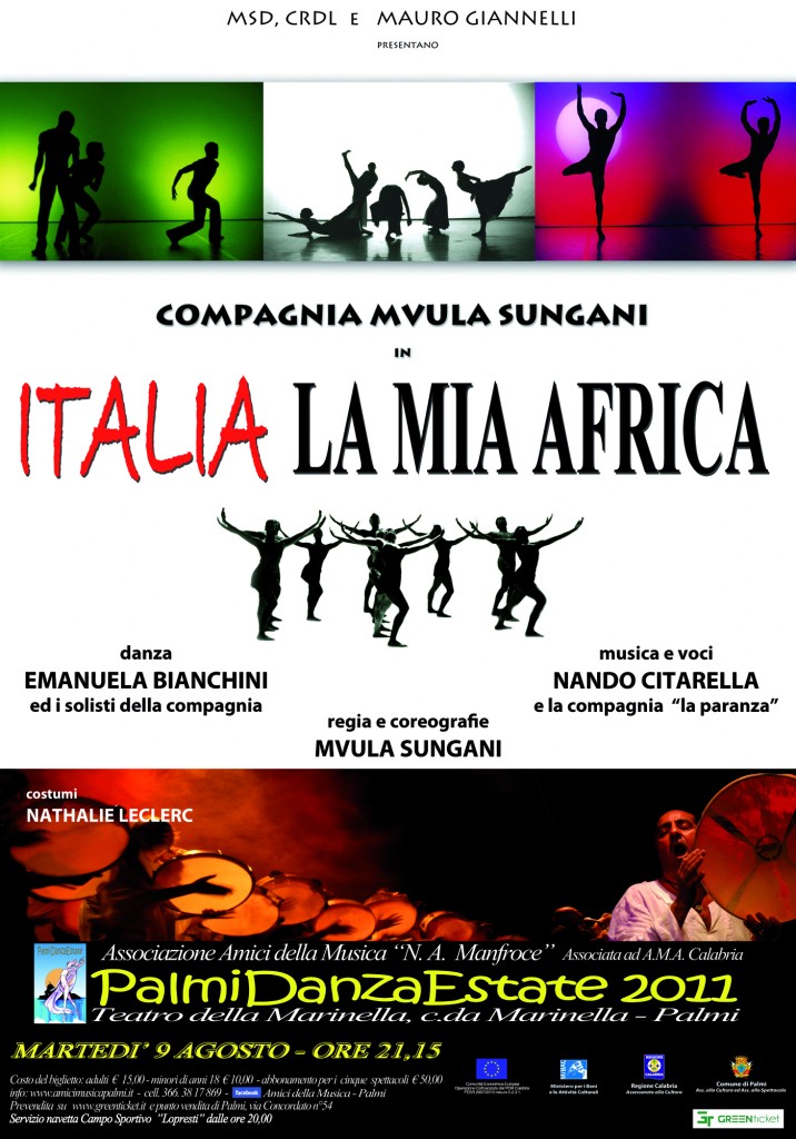 locandina Italia la mia africa