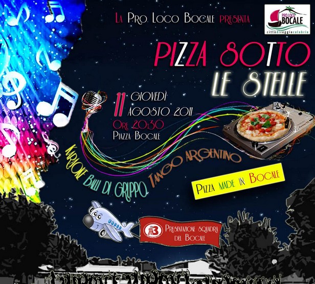 pizza sotto le stelle