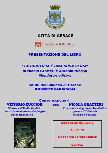 presentazione libro gratteri