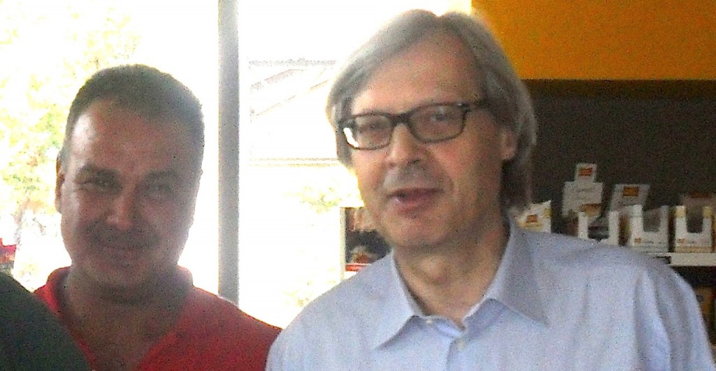 Francesco Melograna e Vittorio Sgarbi