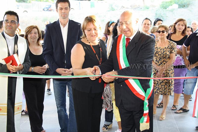 inaugurazione scuola media a roghudi