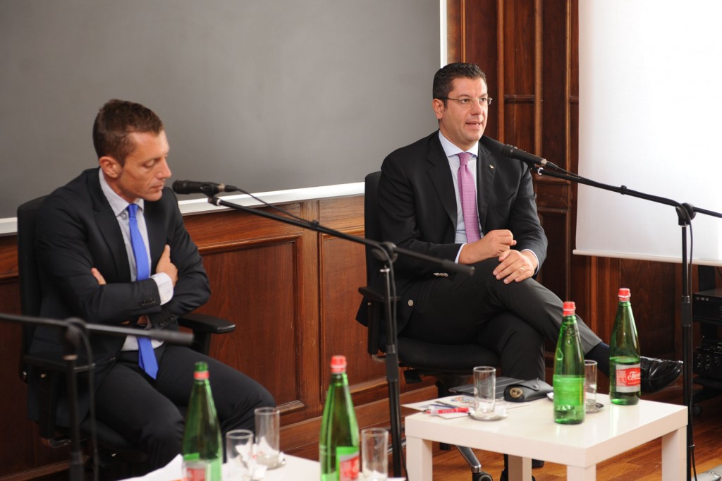 Il Presidente Scopelliti durante l'intervento alla Luiss1
