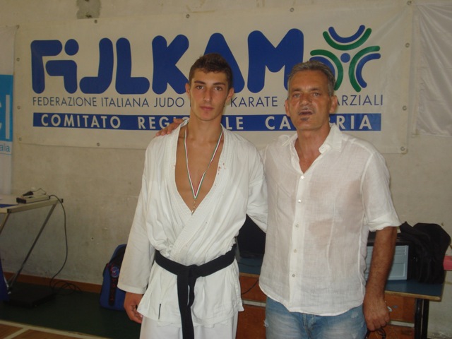 L'allievo Giacomo Francica e il maestro Antonio Francioso