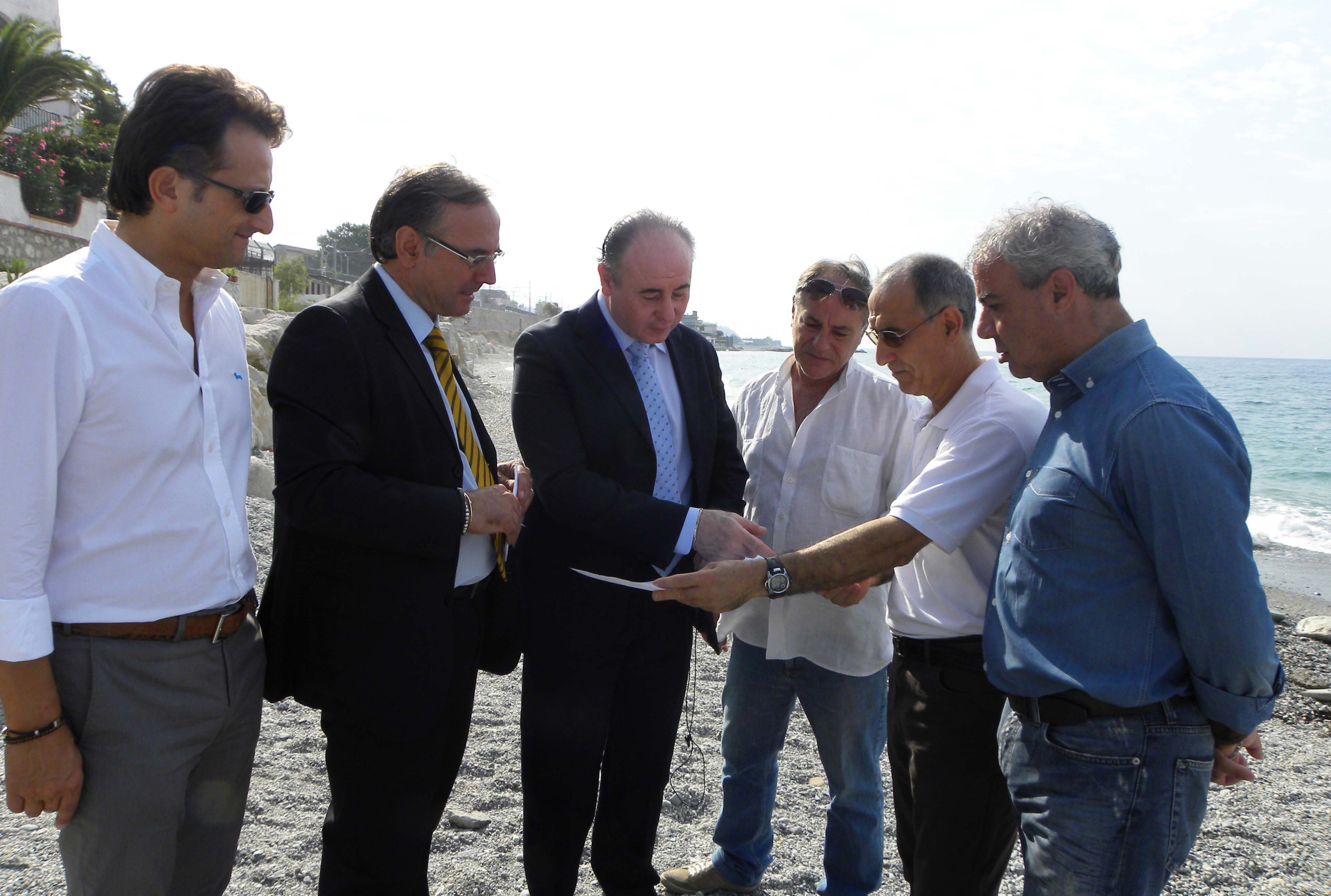 consegna lavori spiaggia Bocale