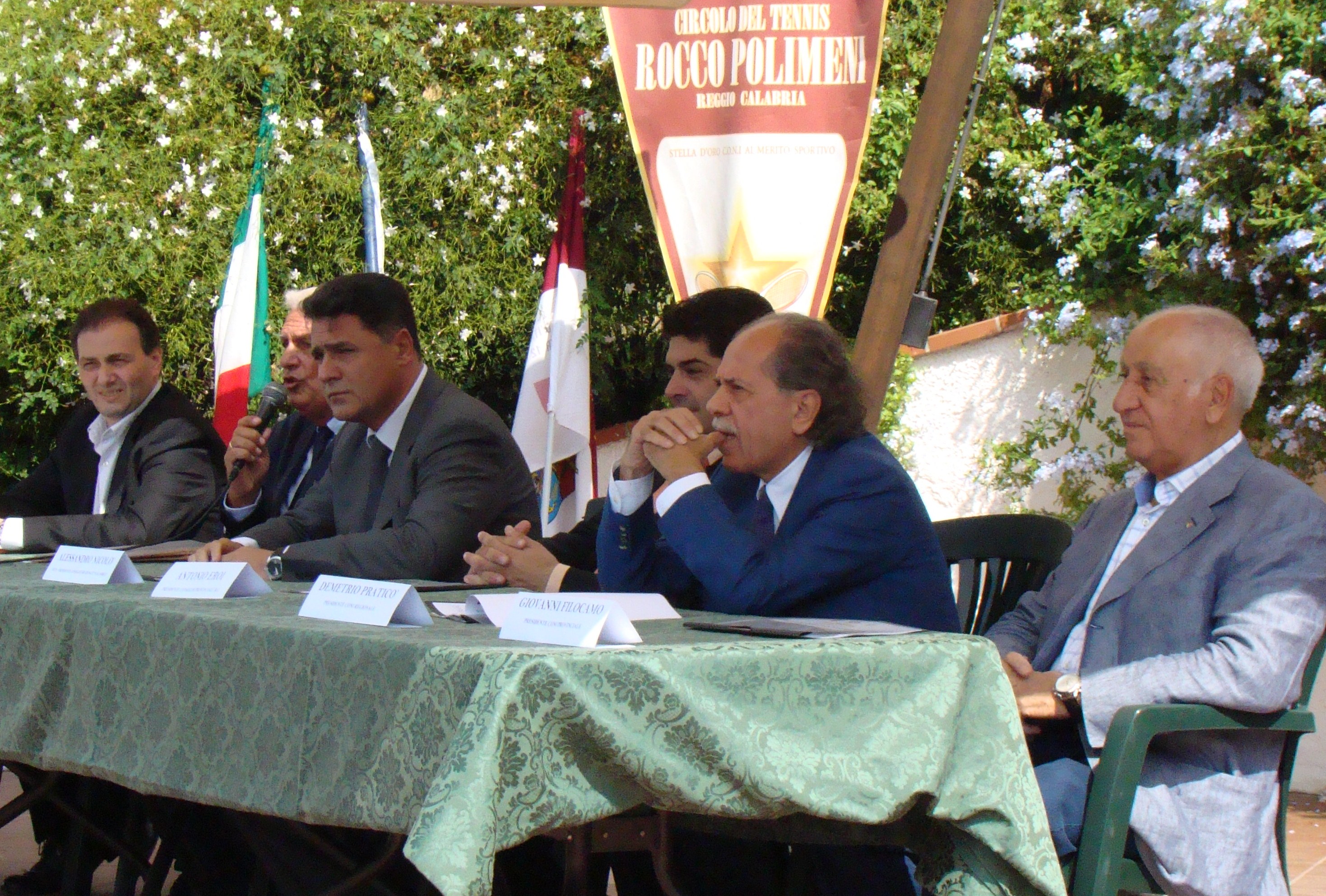 da sx Lappano, Postorino, Nicolò, Eroi, Praticò e Filocamo