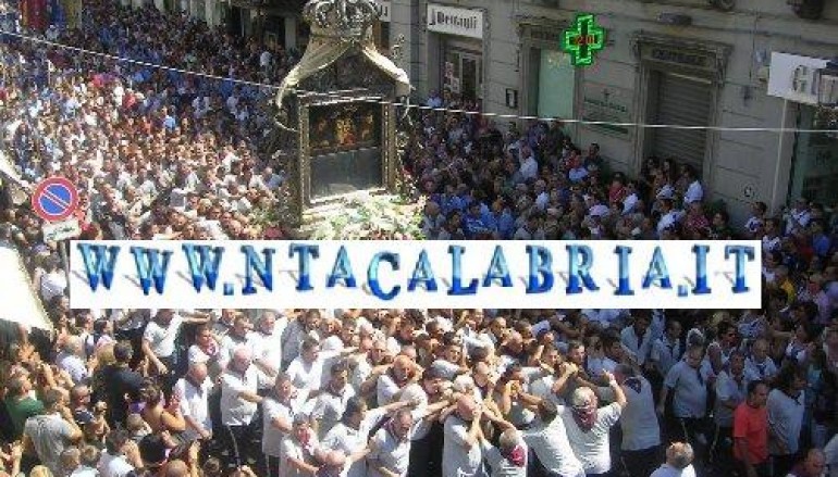 Reggio Calabria, la processione della Madonna