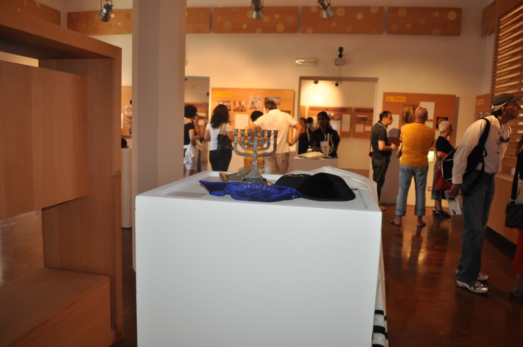 La sala dell'Ebraismo