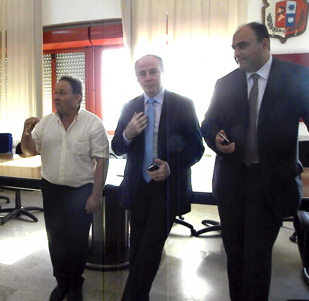 Sindaco di Samo, Raffa e l'assessore Calabrese