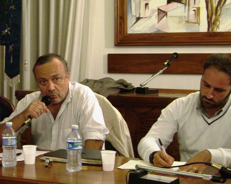 da sx Giovanni Impastato e Vincenzo Marino