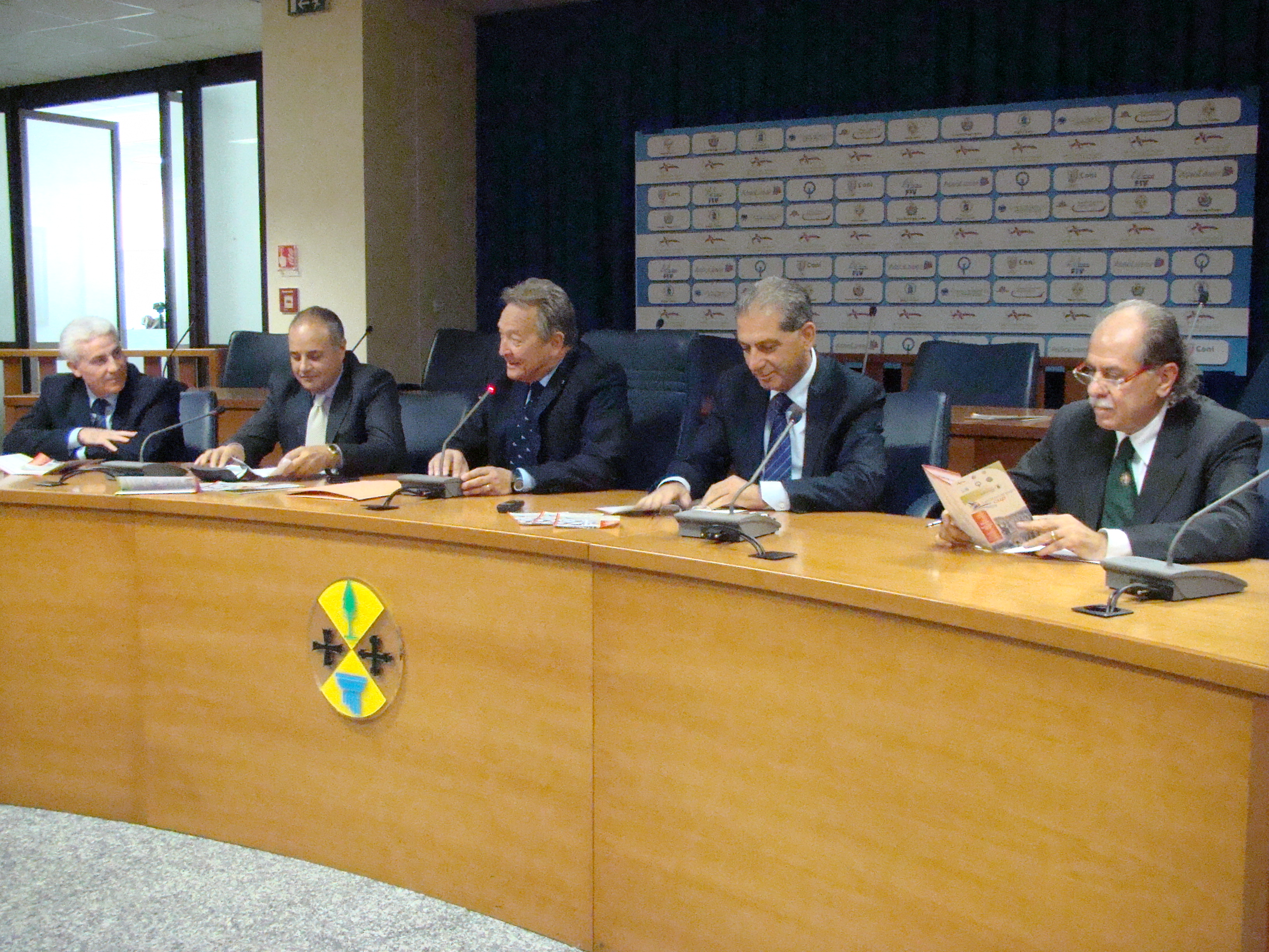 da sx Raso, Bilardi, Colella, Imbalzano e Praticò