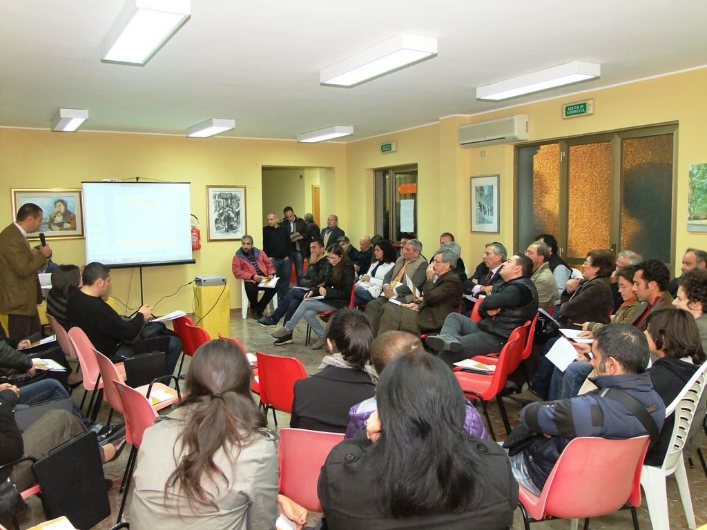 Un momento del Forum dell'Ecodistretto