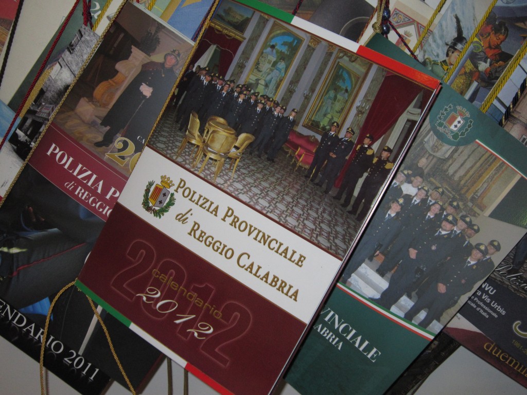 Calendario 2012 polizia provinciale