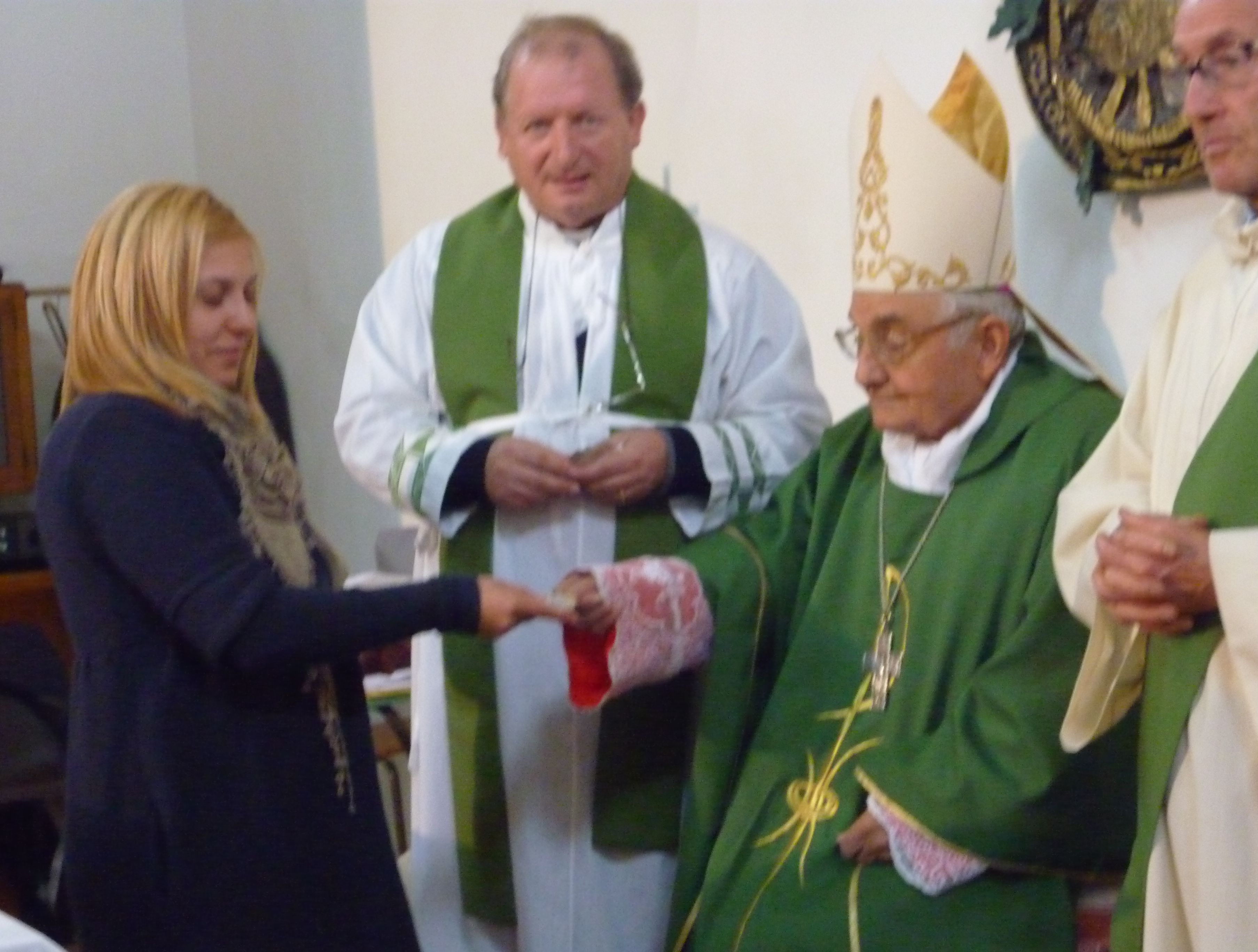 Maddalena Cimino, Vescovo Rimedio e Don Pino Latelli
