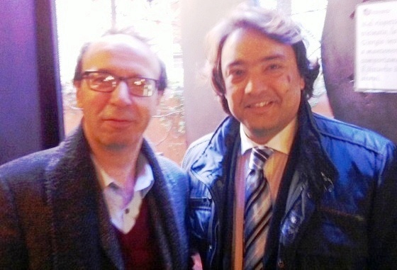 Roberto Benigni e Ivan Tripodi