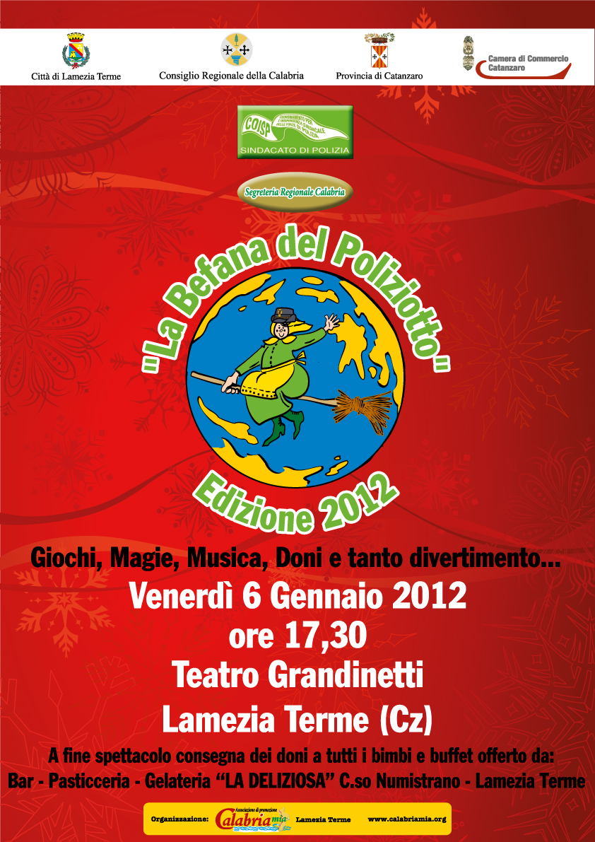 BEFANA DEL POLIZIOTTO 2012