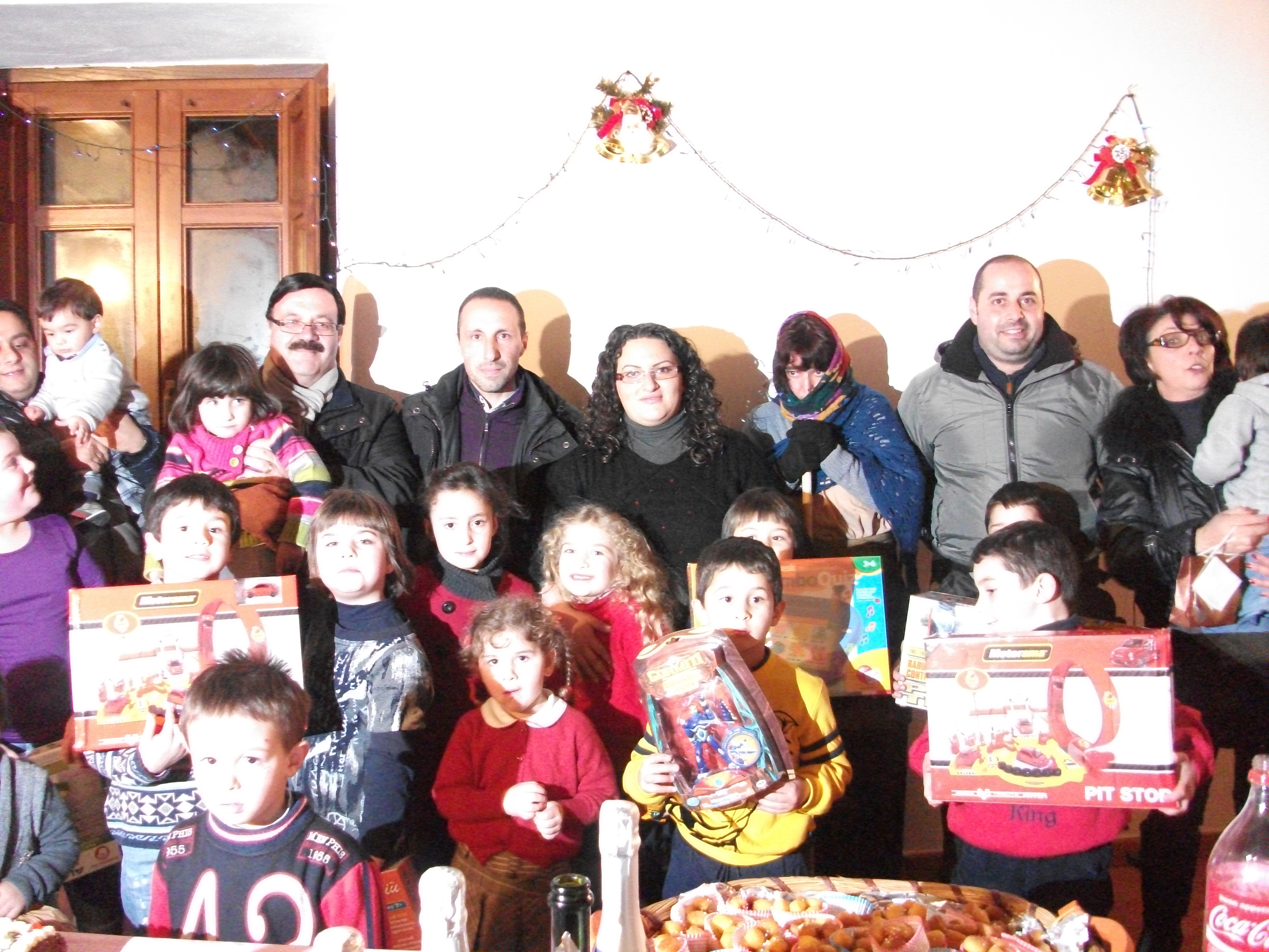 befana a bova Marina con i bambini