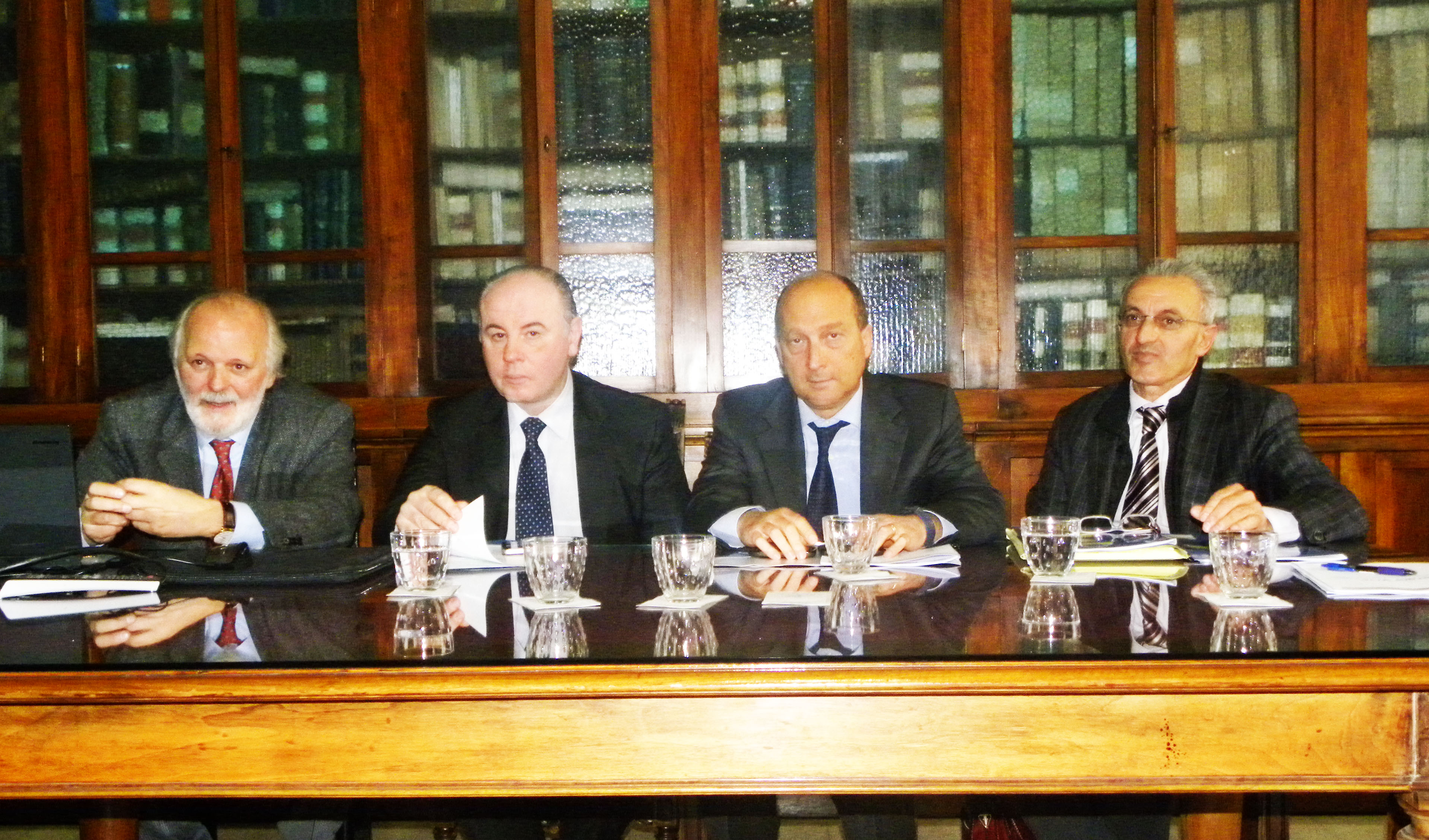 da sx Badiali, Raffa, Foti, Candido