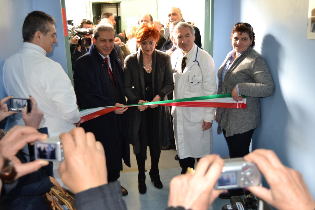 inaugurazione reparto tiberio evoli