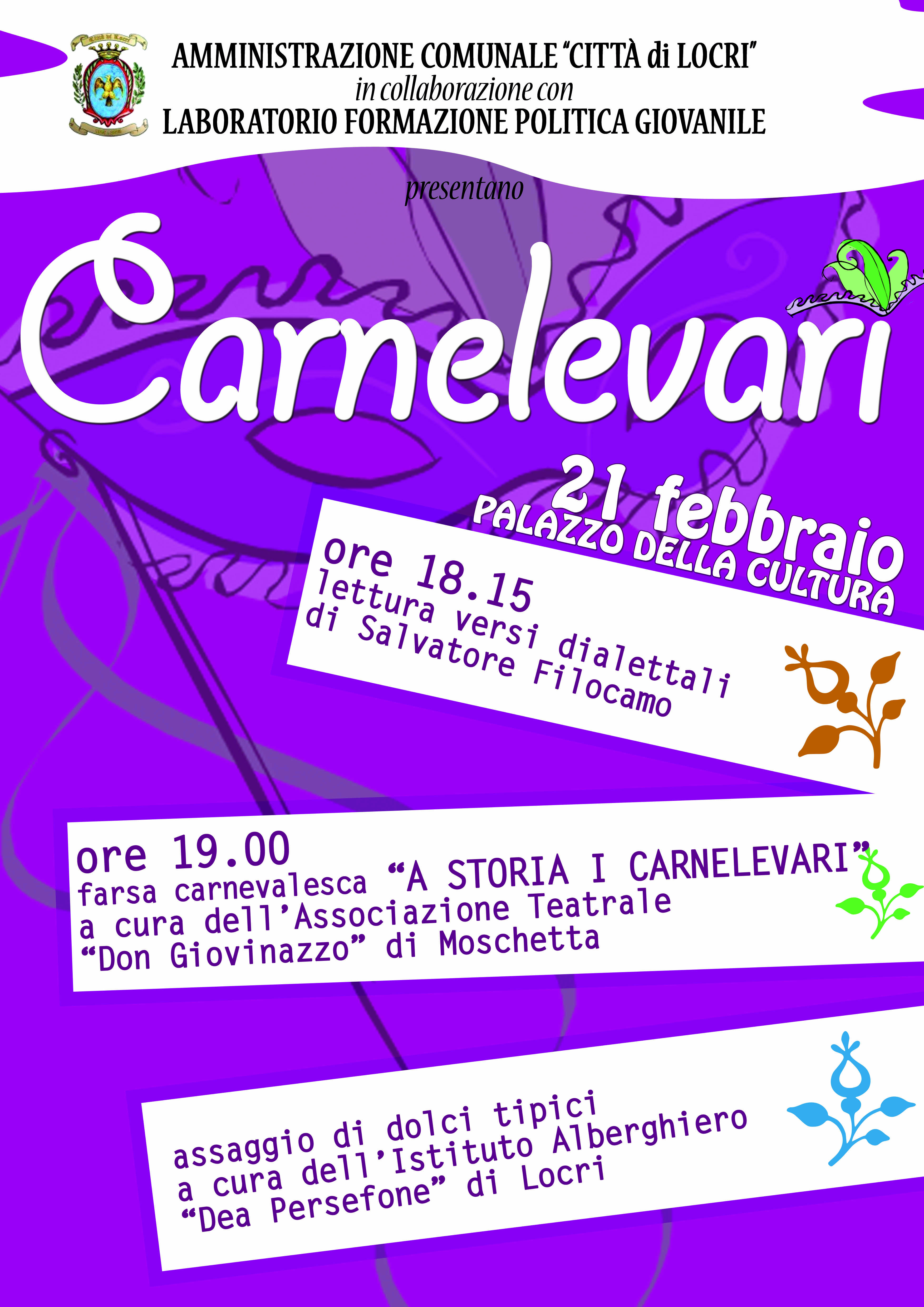 locandina CARNEVALE