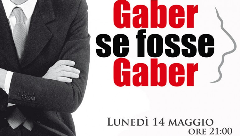 Reggio Calabria, al Cilea lo spettacolo teatrale “Gaber se fosse Gaber” di Andrea Scanzi