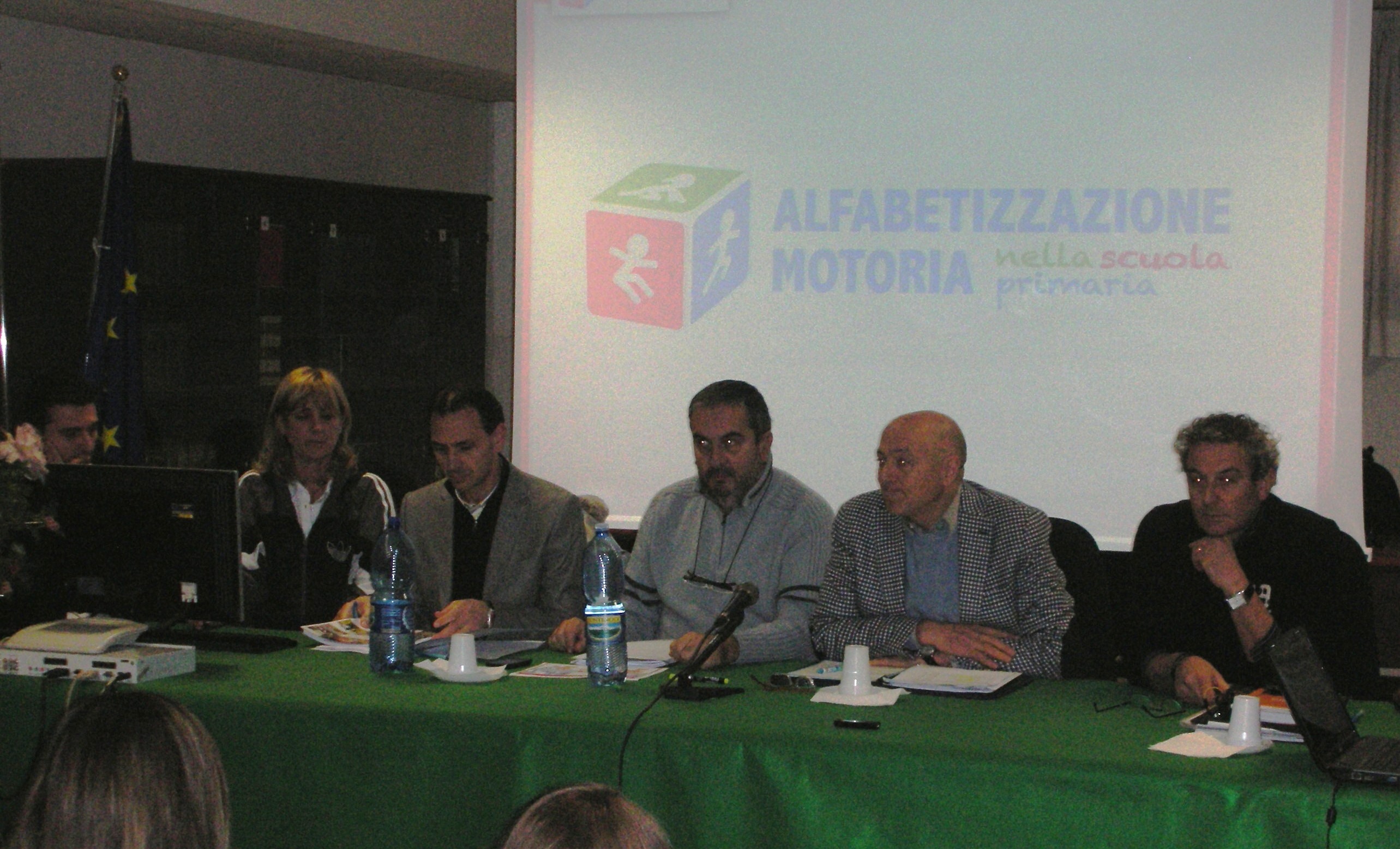 da sx Perri, Romeo, Mandoliti, Rosaspina, Albino e Madia