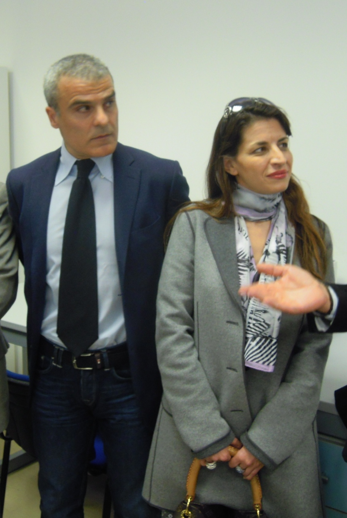 Il Pres.Mazzuca e l'Ass.Gentile