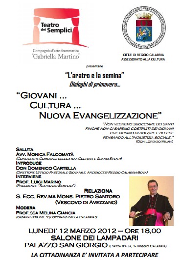 locandina teatro semplici