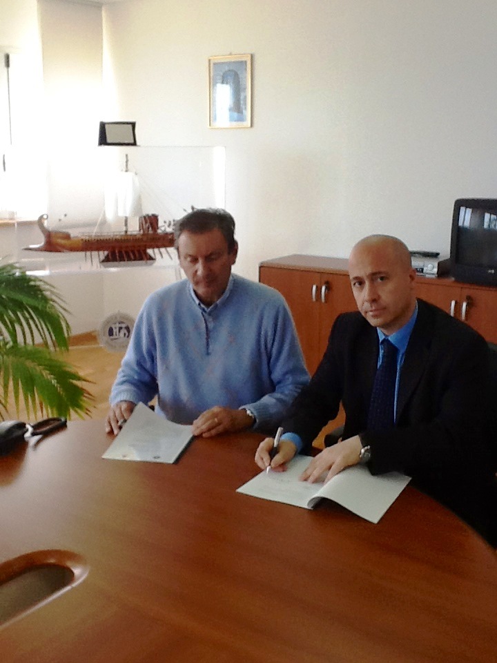 Da sx il Presidente Giovanni Grimaldi e il Sindaco di Gioia Tauro Renato Bellofiore