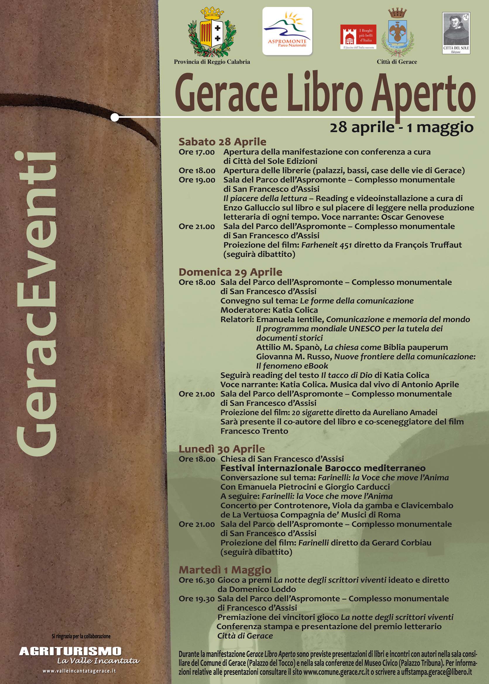Gerace libro aperto