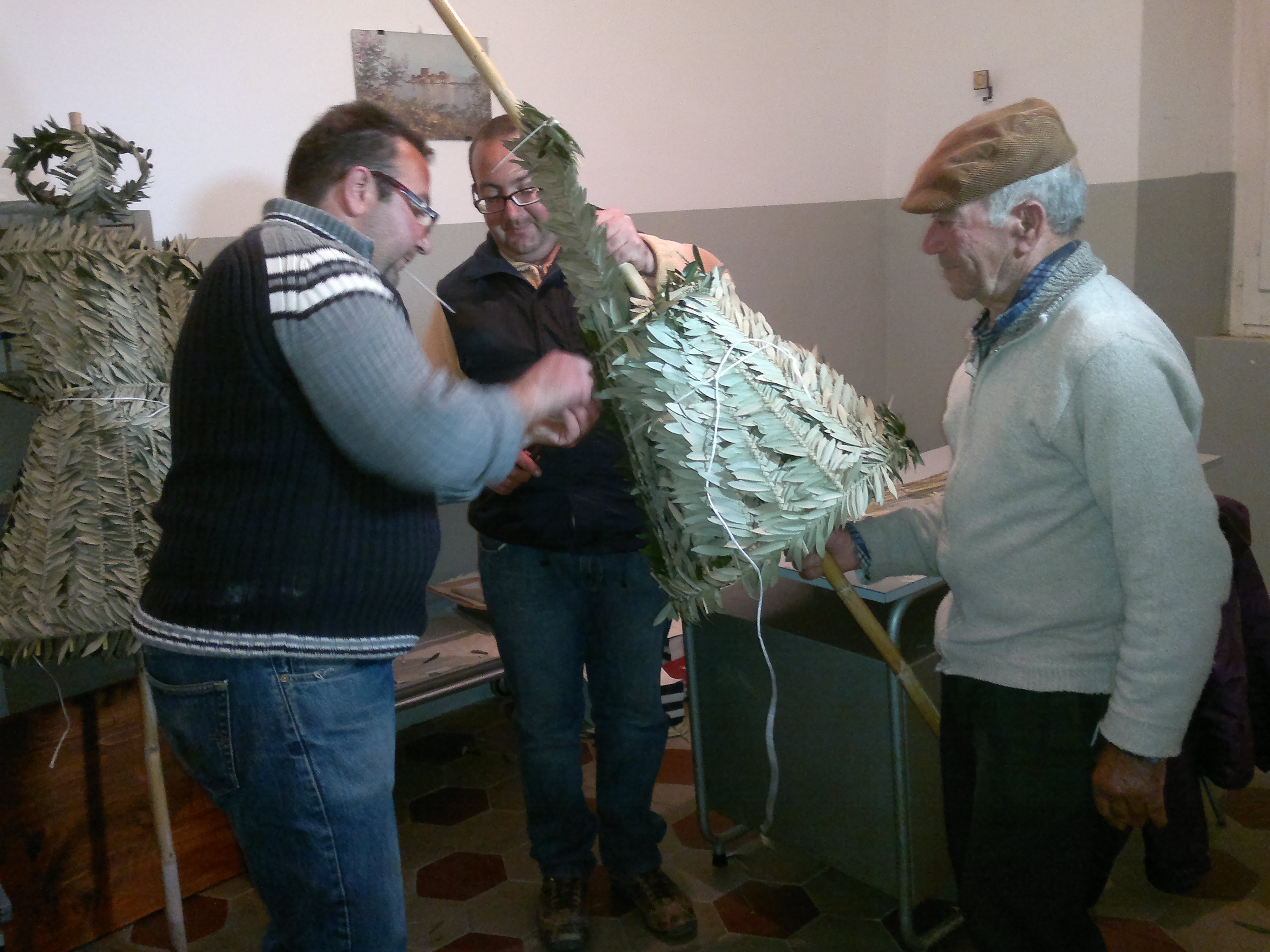 Il Maestro Mesiano con i figli