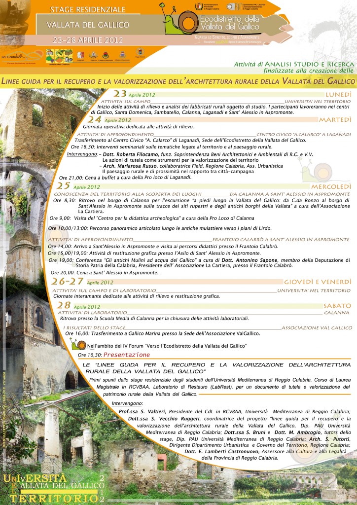 LOCANDINA vallata del gallico