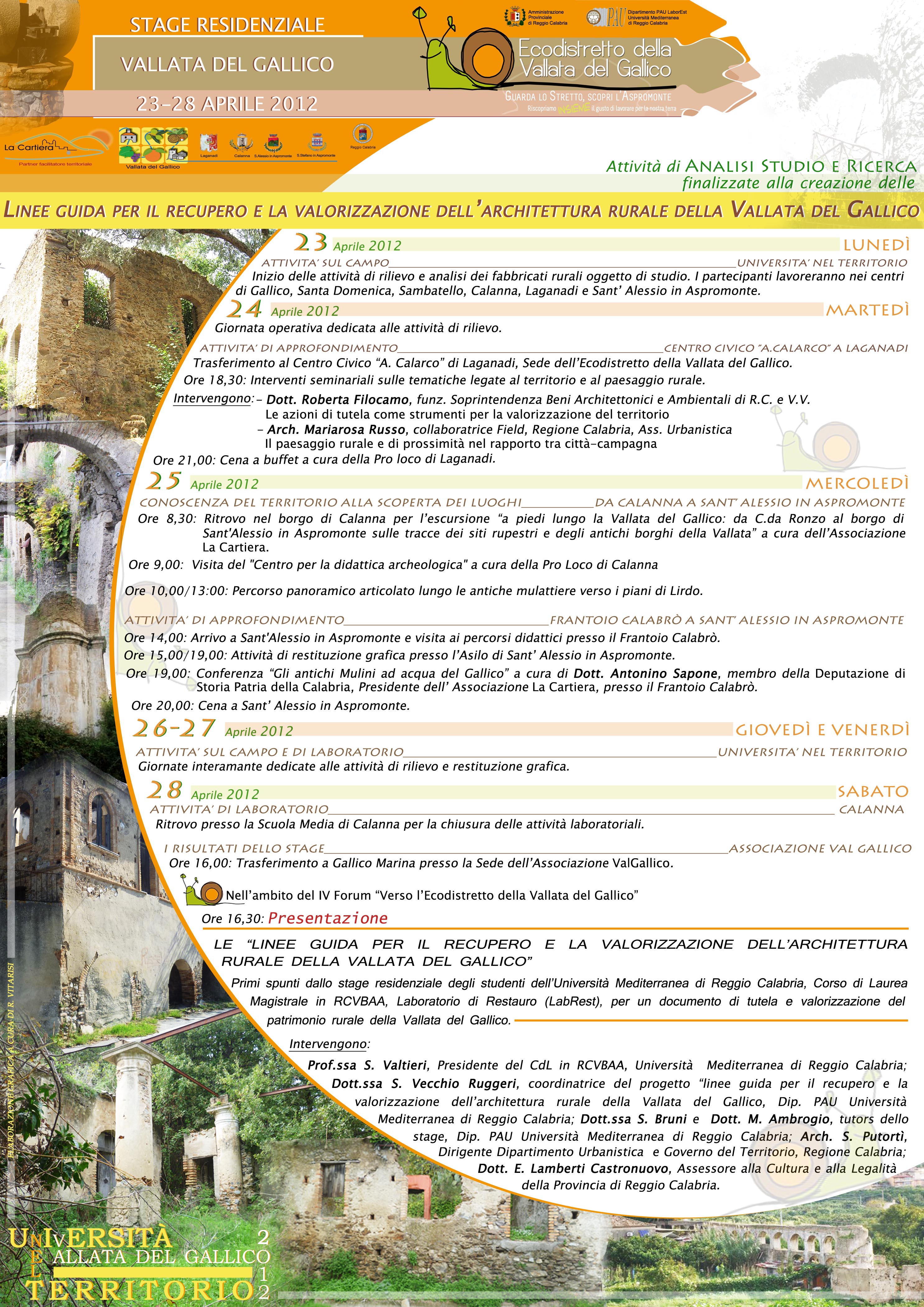 LOCANDINA vallata del gallico