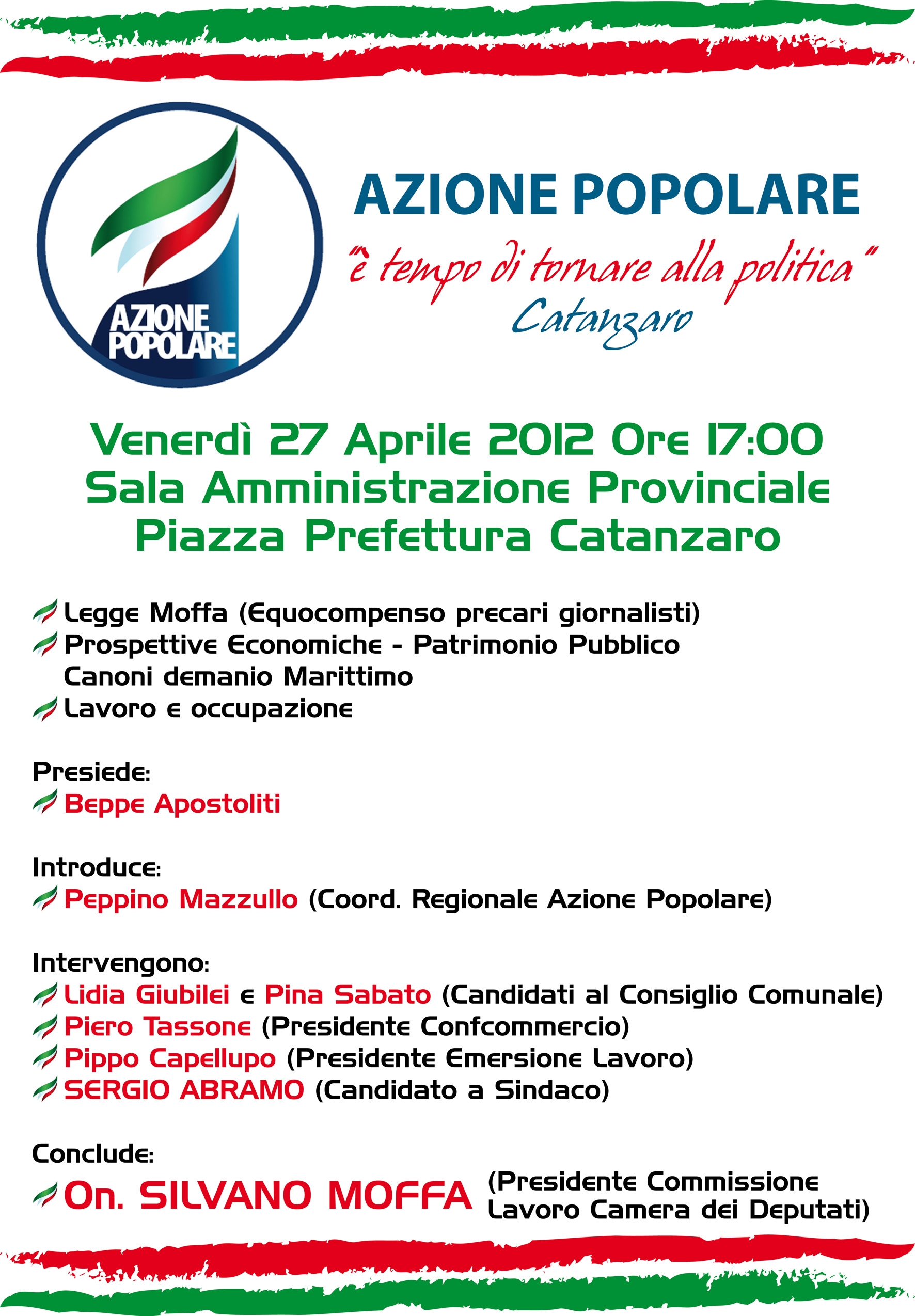 convegno AZIONE POPOLARE