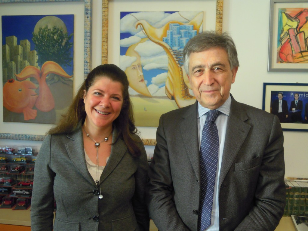 da sx i Presidenti Fulvia Caligiuri e Renato Pastore