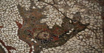 mosaico del drago