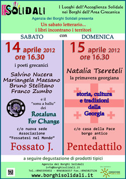 sabati letterari borghi solidali