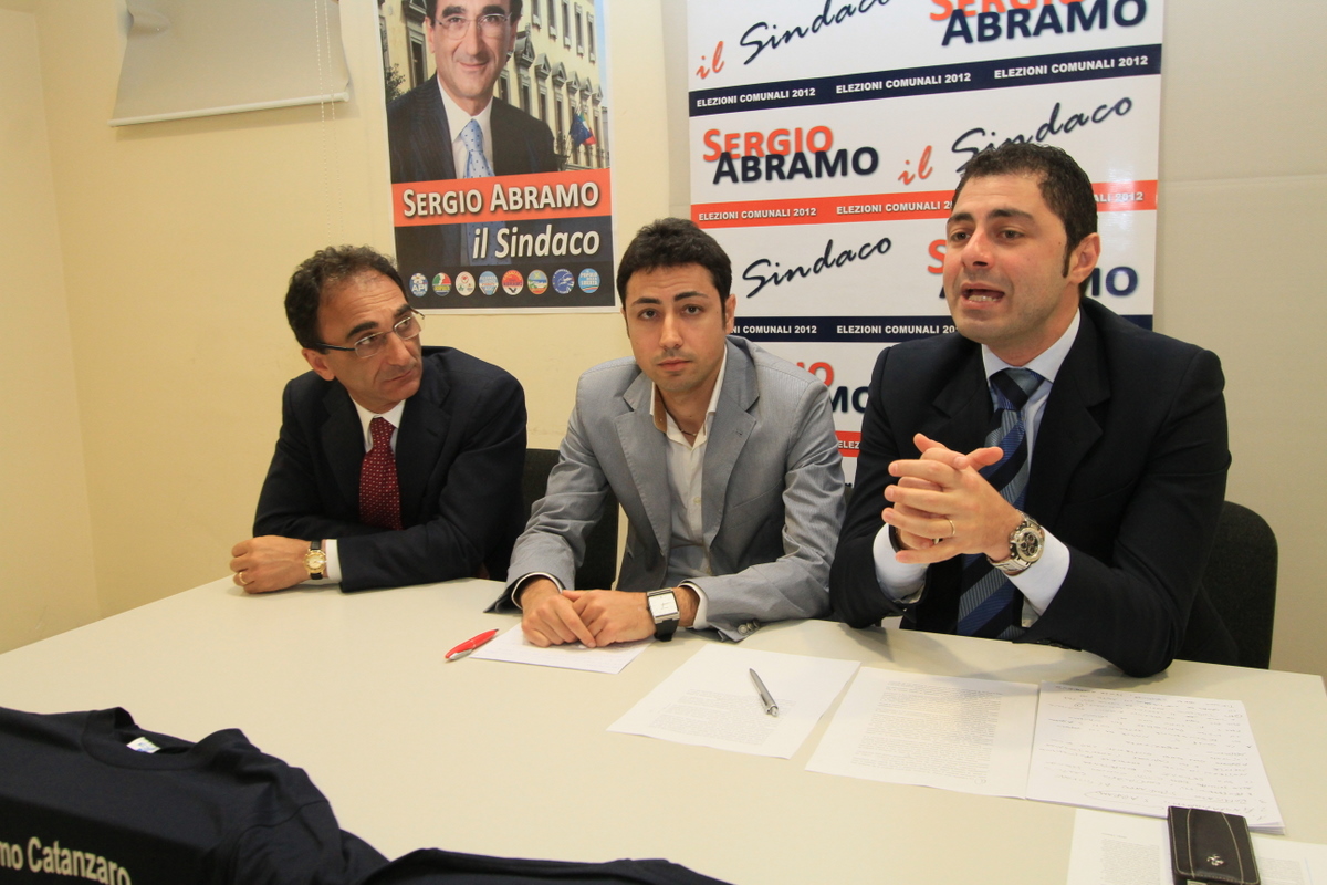 Mario Valducci a sostegno di Sergio Abramo