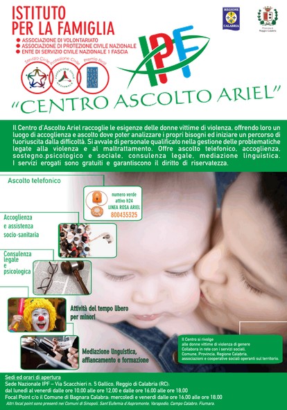 centro ascolto ariel