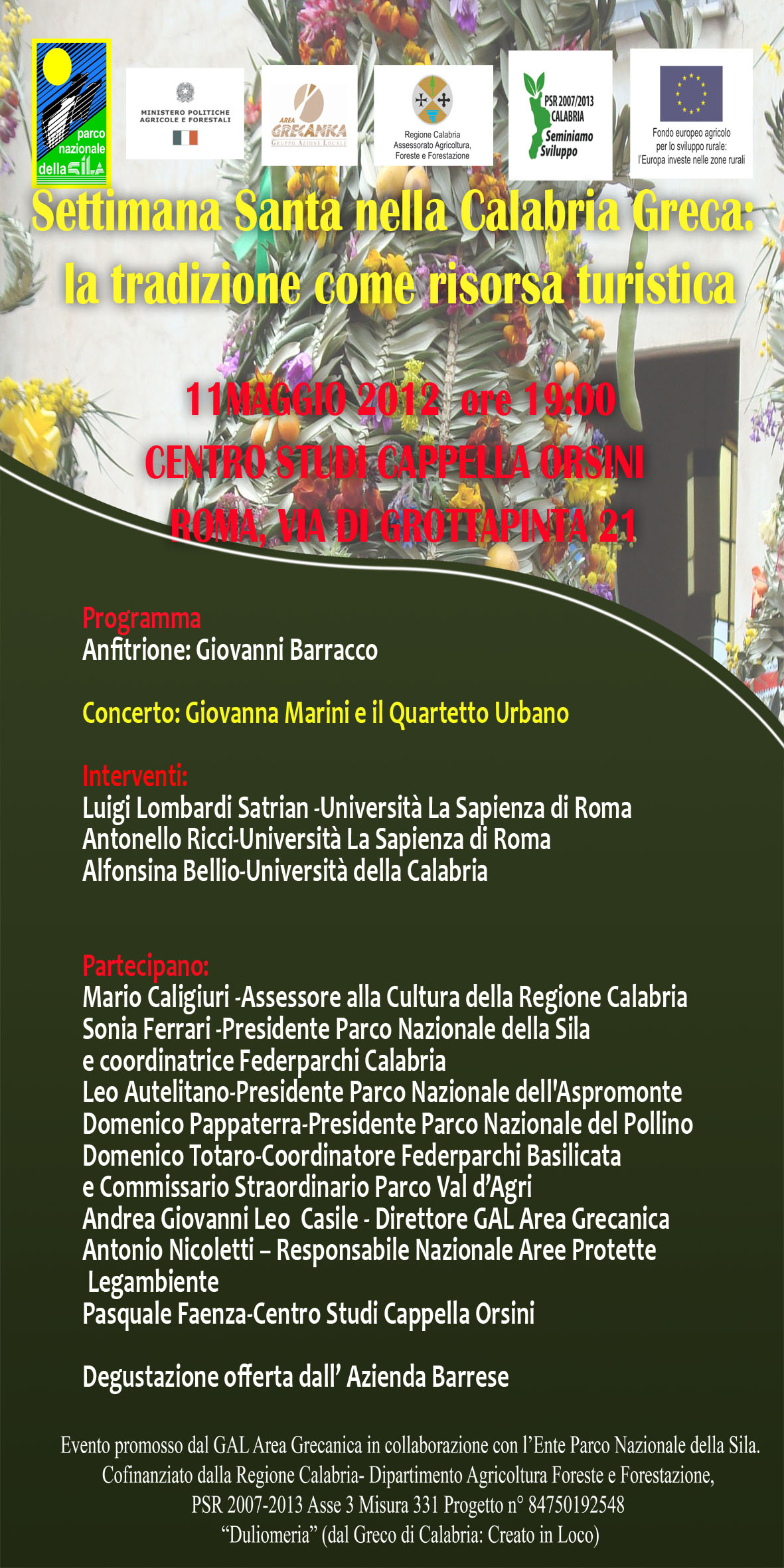 evento 11 maggio roma