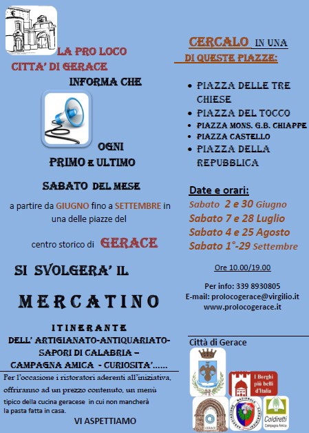 locandina mercatino gerace