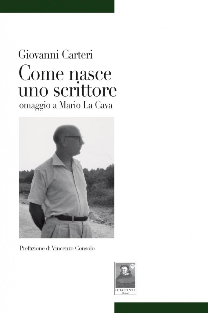 COME NASCE UNO SCRITTORE - CARTERI