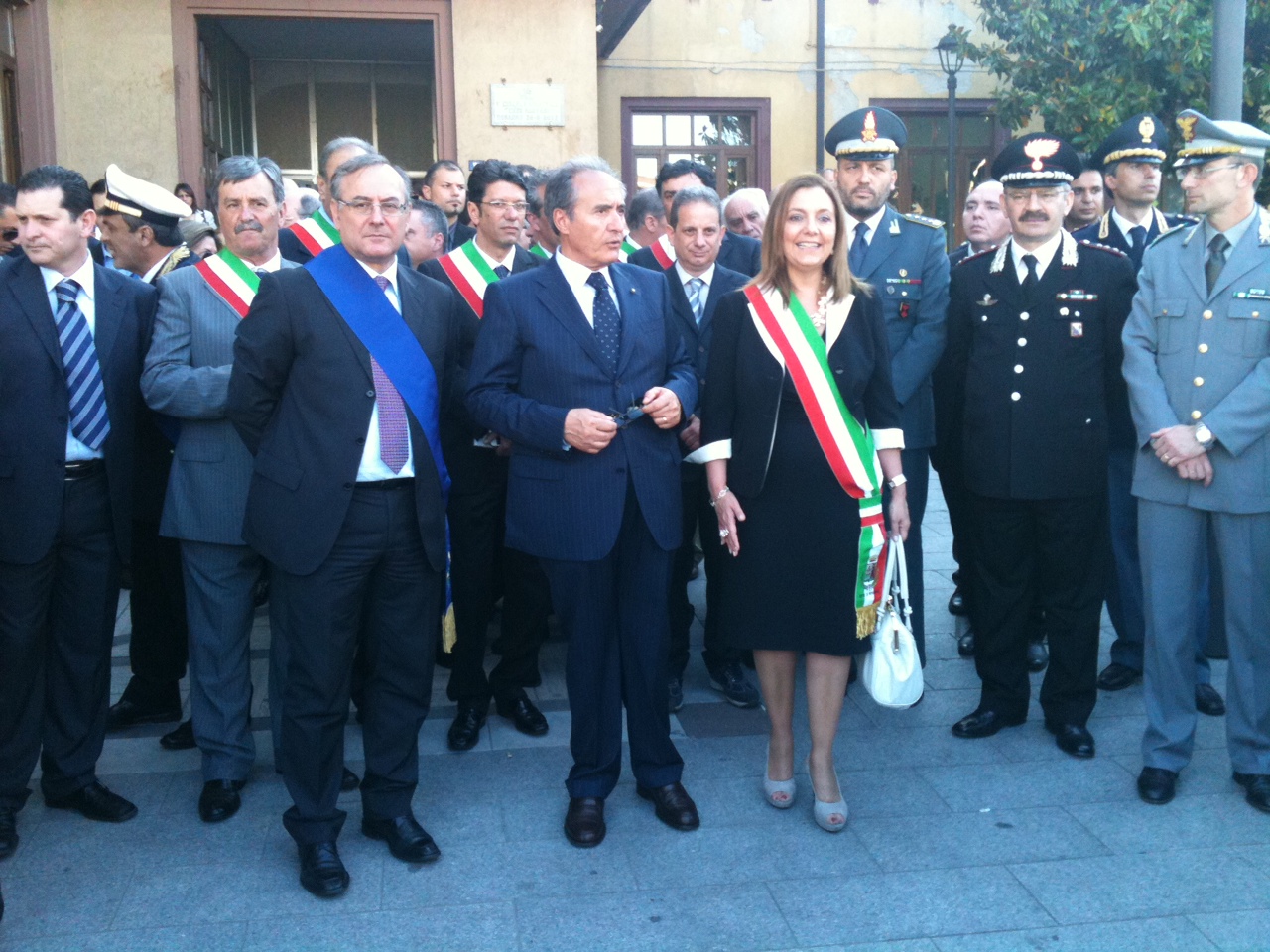 Verduci e il Prefetto a Rosarno - 2 giugno 2012