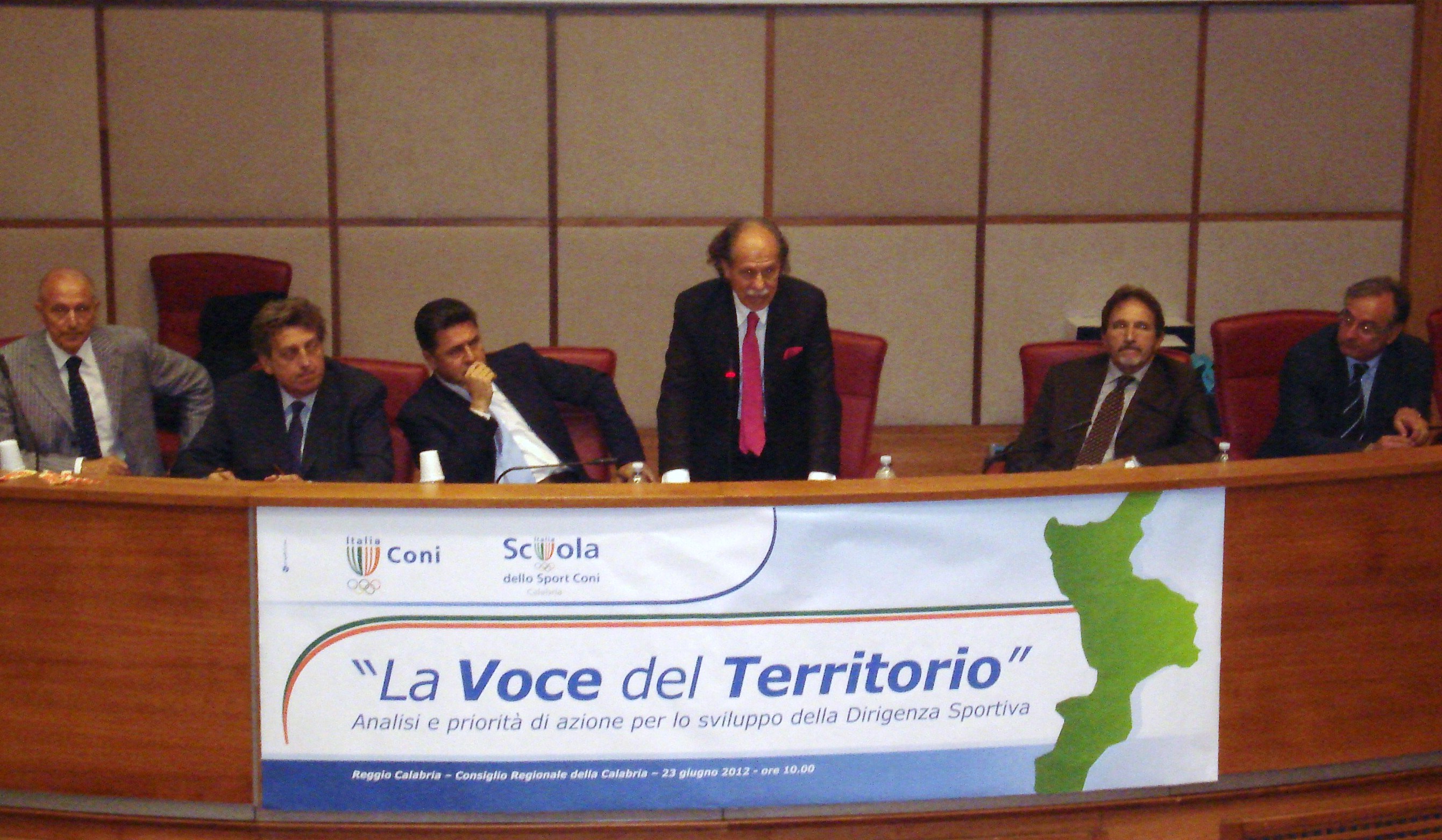 da sx, Albino, Nociti, Nicolò, Praticò, Romano e Verduci